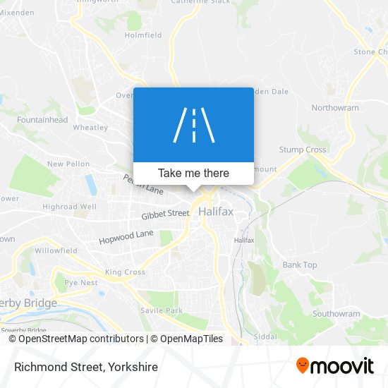 Richmond Street map