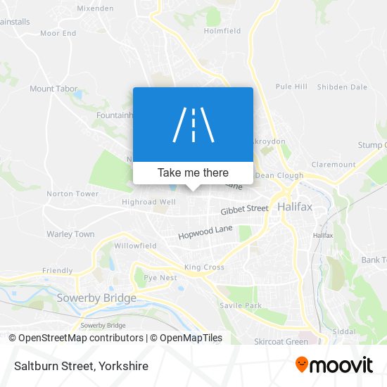 Saltburn Street map
