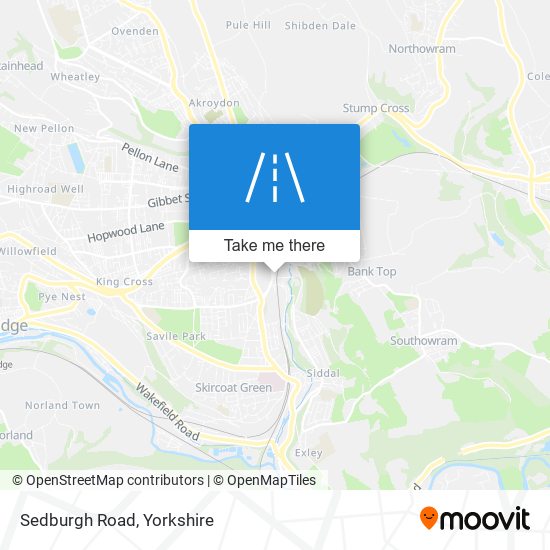 Sedburgh Road map