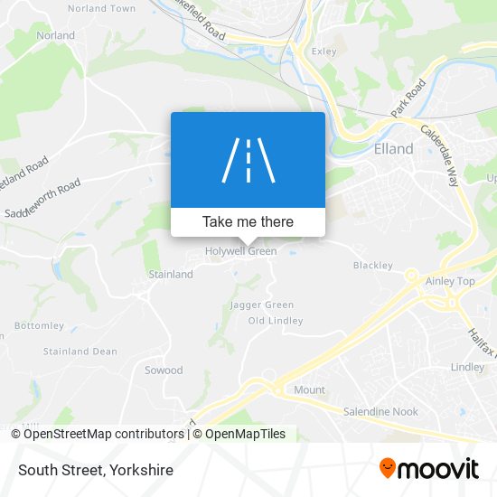 South Street map