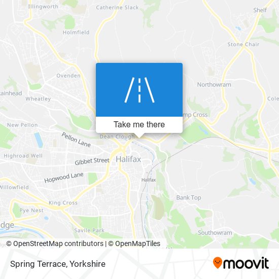 Spring Terrace map