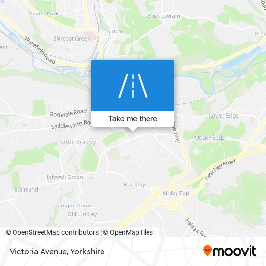 Victoria Avenue map