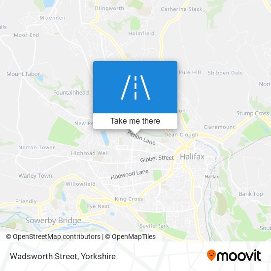 Wadsworth Street map