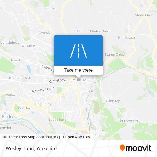 Wesley Court map