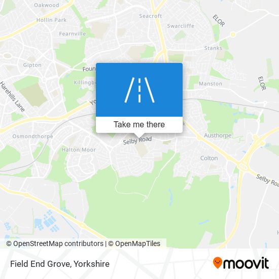 Field End Grove map