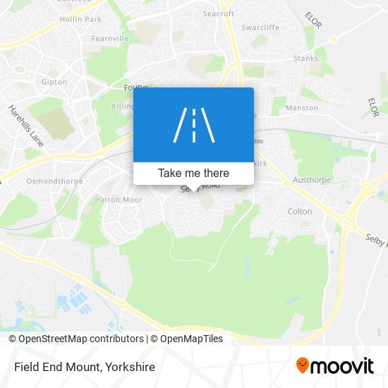 Field End Mount map