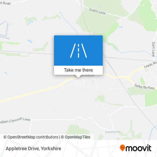 Appletree Drive map