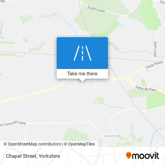 Chapel Street map