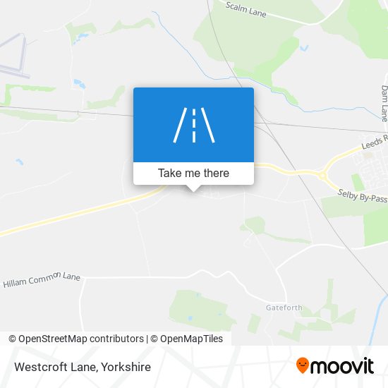 Westcroft Lane map