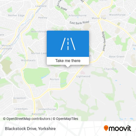 Blackstock Drive map
