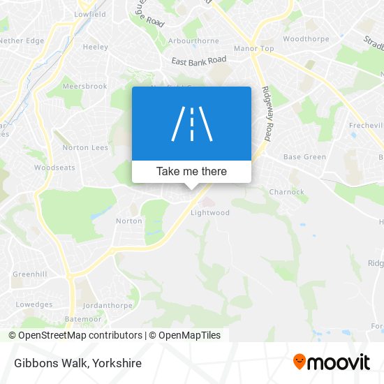 Gibbons Walk map