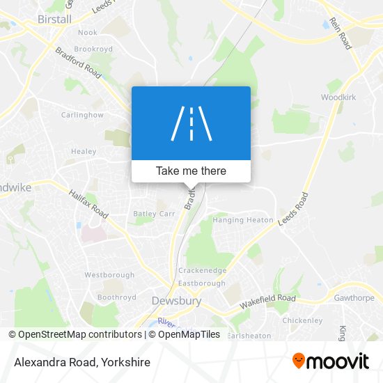 Alexandra Road map
