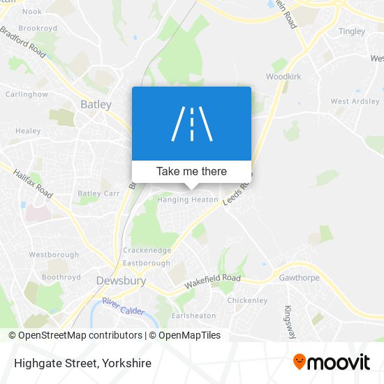 Highgate Street map