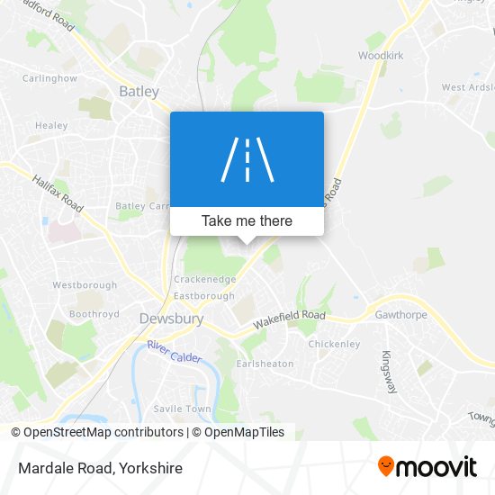 Mardale Road map