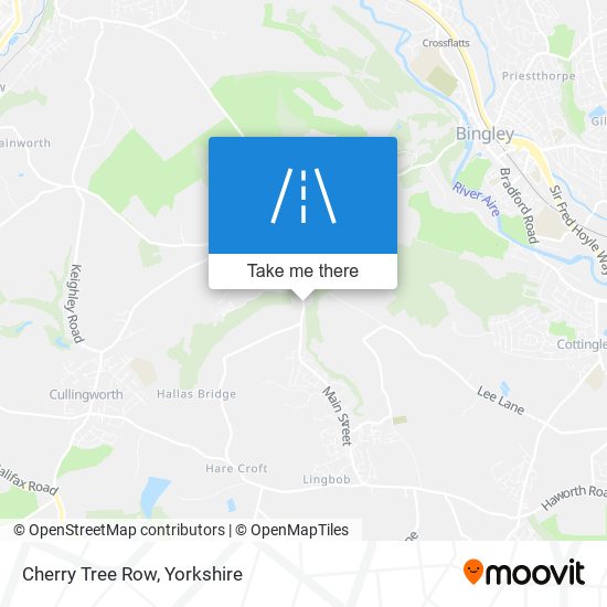 Cherry Tree Row map