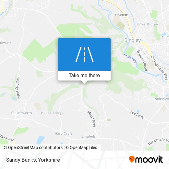 Sandy Banks map