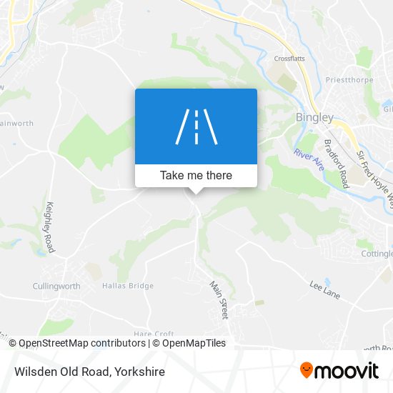 Wilsden Old Road map