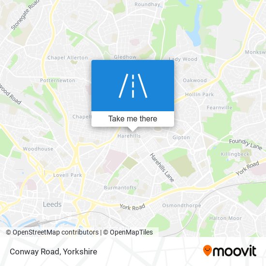 Conway Road map