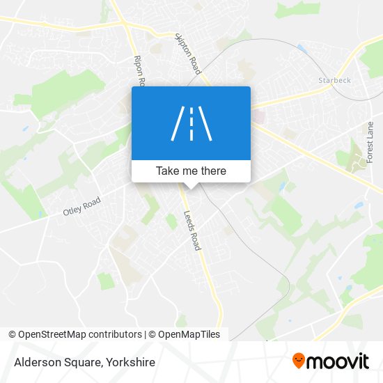 Alderson Square map