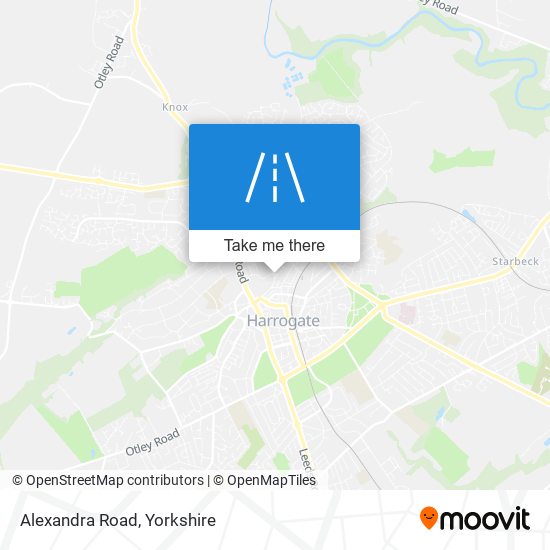 Alexandra Road map
