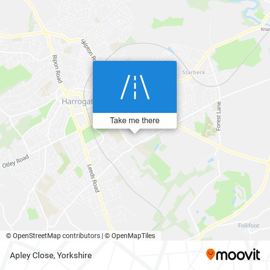 Apley Close map