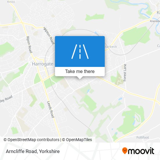 Arncliffe Road map