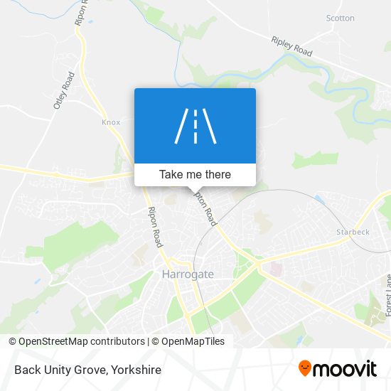 Back Unity Grove map