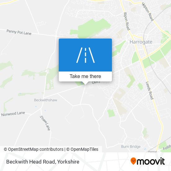 Beckwith Head Road map