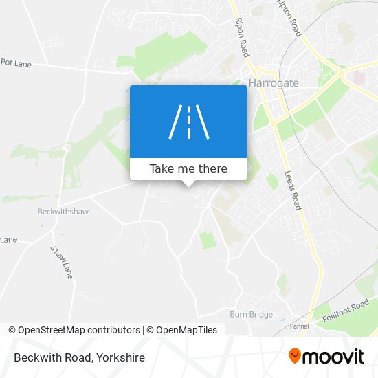 Beckwith Road map