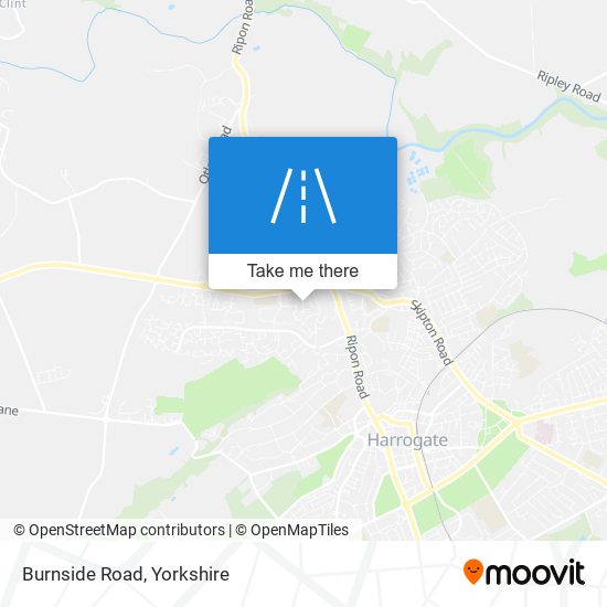 Burnside Road map