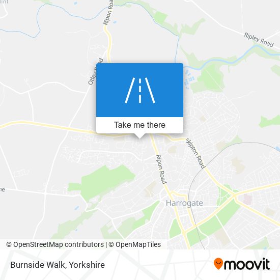 Burnside Walk map