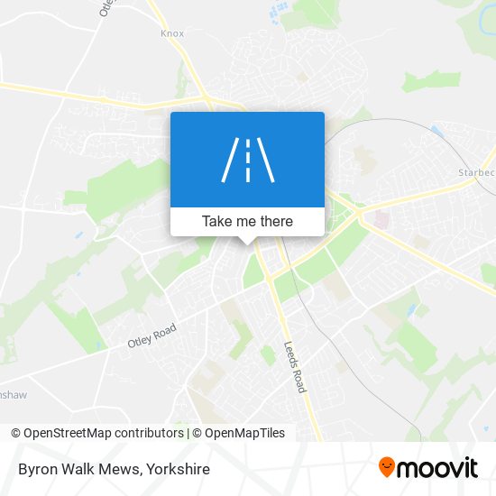 Byron Walk Mews map