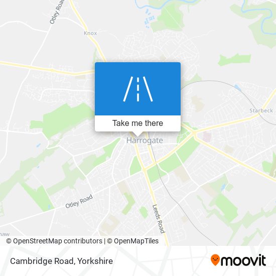 Cambridge Road map