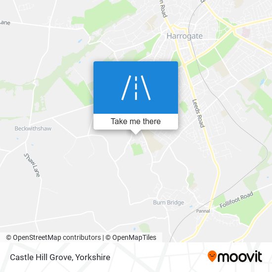 Castle Hill Grove map