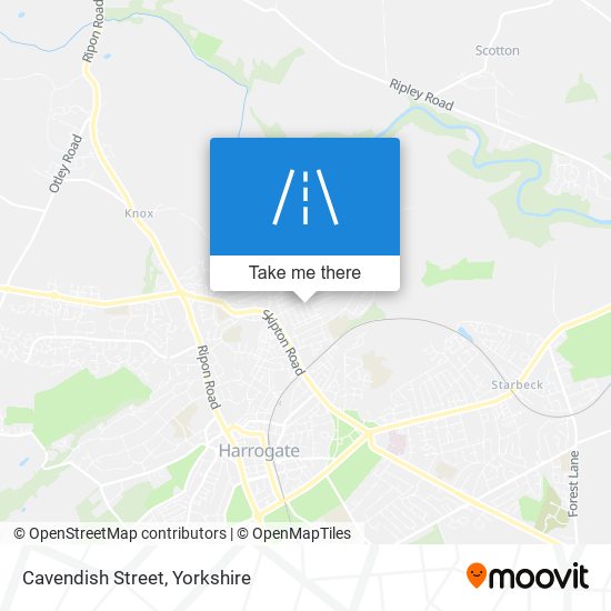 Cavendish Street map