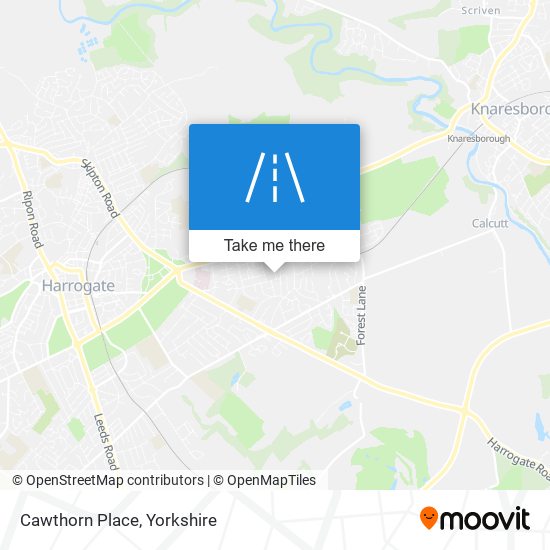 Cawthorn Place map