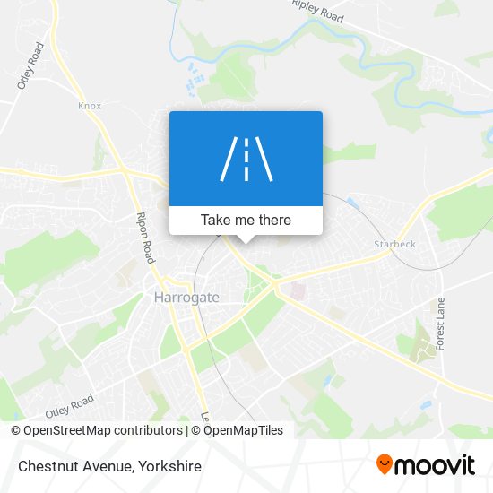 Chestnut Avenue map