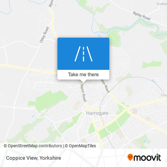 Coppice View map