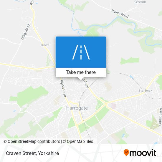 Craven Street map