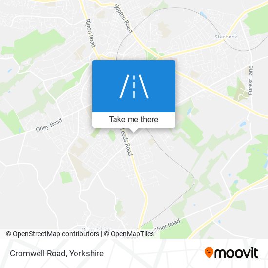 Cromwell Road map