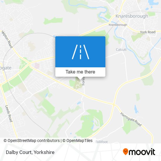 Dalby Court map