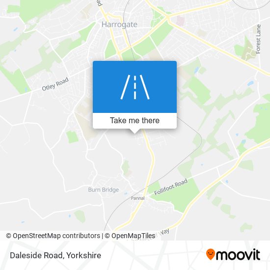 Daleside Road map