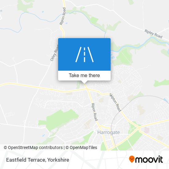Eastfield Terrace map