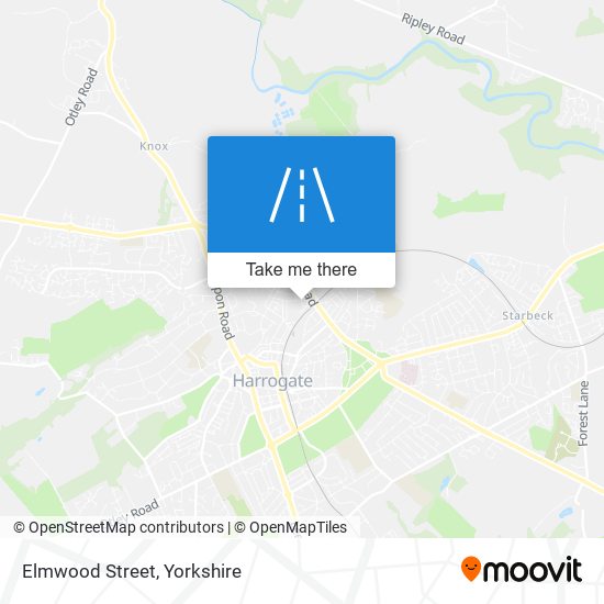 Elmwood Street map