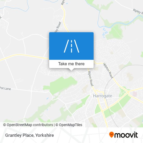 Grantley Place map