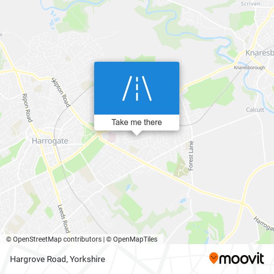 Hargrove Road map