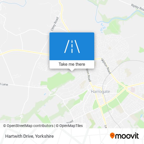Hartwith Drive map