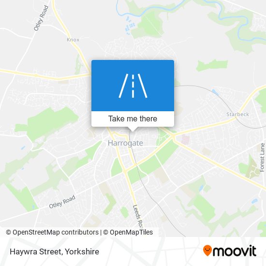 Haywra Street map