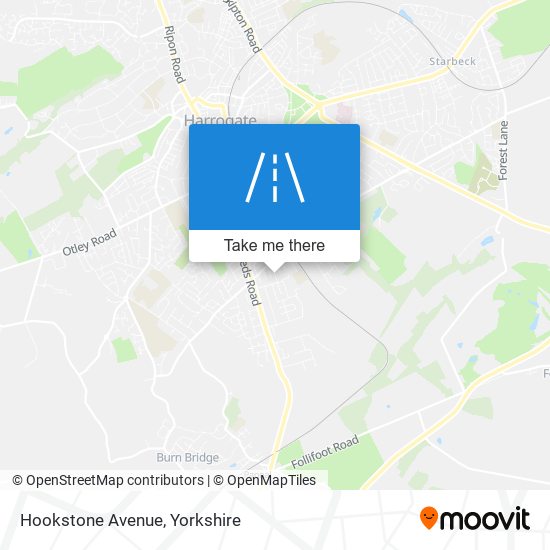 Hookstone Avenue map