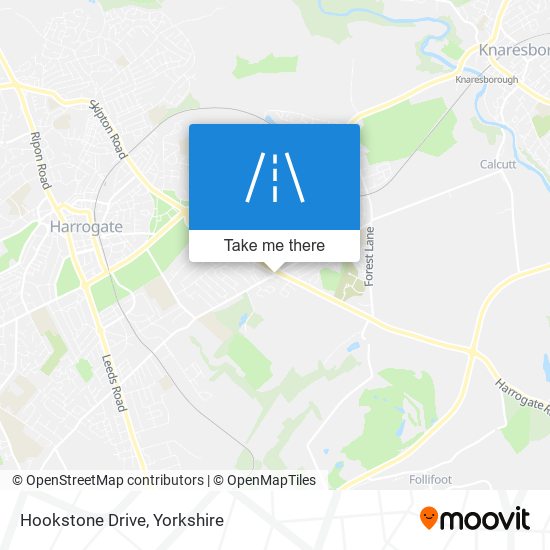 Hookstone Drive map